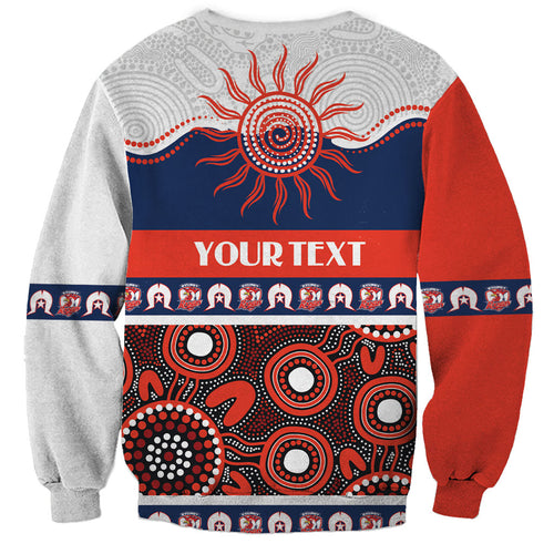 Roosters NAIDOC Week Personalised Sweatshirt Aboriginal Torres Strait Islanders Vibe