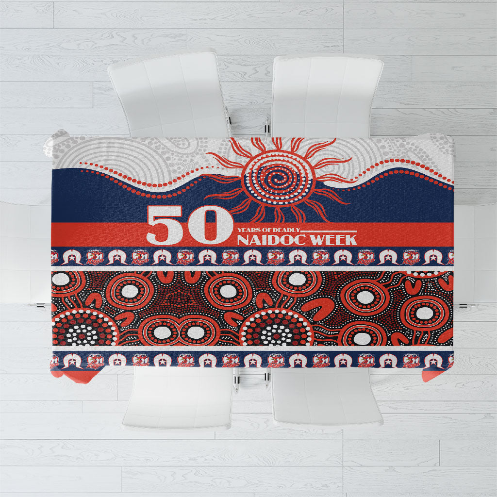 Roosters NAIDOC Week Tablecloth Aboriginal Torres Strait Islanders Vibe