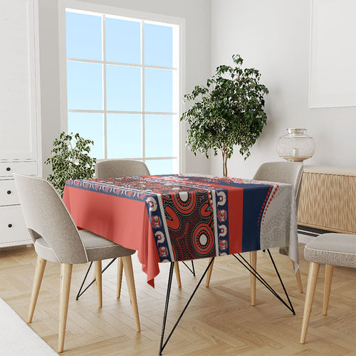 Roosters NAIDOC Week Tablecloth Aboriginal Torres Strait Islanders Vibe