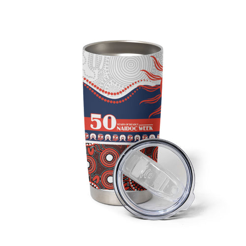 Roosters NAIDOC Week Personalised Tumbler Cup Aboriginal Torres Strait Islanders Vibe
