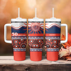 Roosters NAIDOC Week Personalised Tumbler With Handle Aboriginal Torres Strait Islanders Vibe