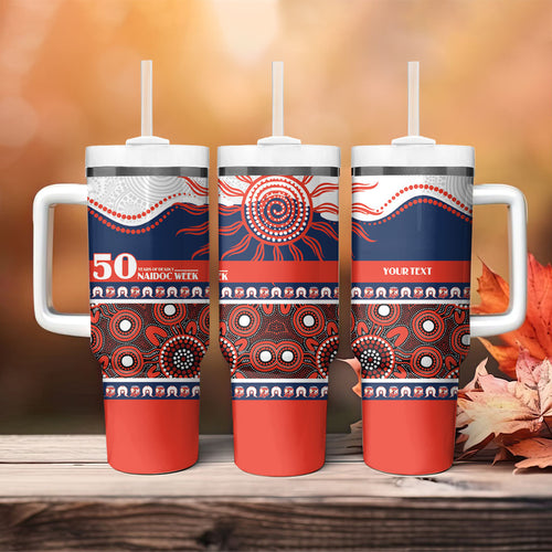 Roosters NAIDOC Week Personalised Tumbler With Handle Aboriginal Torres Strait Islanders Vibe