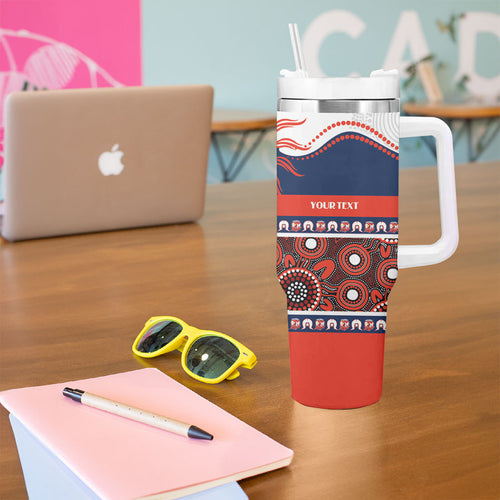 Roosters NAIDOC Week Personalised Tumbler With Handle Aboriginal Torres Strait Islanders Vibe
