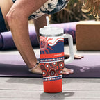Roosters NAIDOC Week Personalised Tumbler With Handle Aboriginal Torres Strait Islanders Vibe