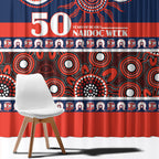 Roosters NAIDOC Week Window Curtain Aboriginal Torres Strait Islanders Vibe