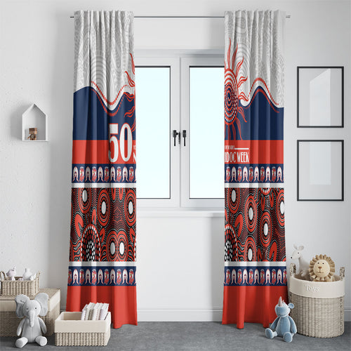 Roosters NAIDOC Week Window Curtain Aboriginal Torres Strait Islanders Vibe