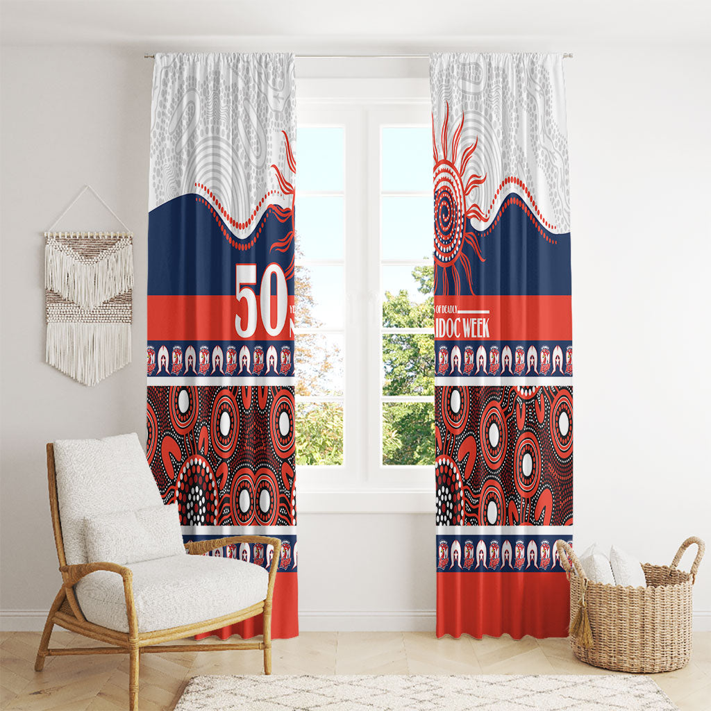 Roosters NAIDOC Week Window Curtain Aboriginal Torres Strait Islanders Vibe