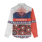 Roosters NAIDOC Week Personalised Women Casual Shirt Aboriginal Torres Strait Islanders Vibe