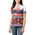 Roosters NAIDOC Week Personalised Women Polo Shirt Aboriginal Torres Strait Islanders Vibe