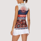 Roosters NAIDOC Week Personalised Women Sleeveless Polo Shirt Aboriginal Torres Strait Islanders Vibe