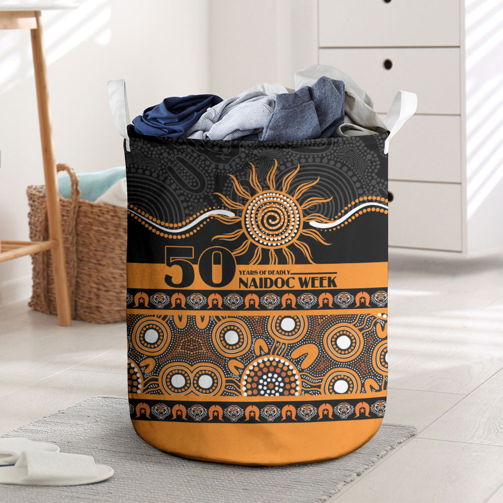 Tigers NAIDOC Week Laundry Basket Aboriginal Torres Strait Islanders Vibe