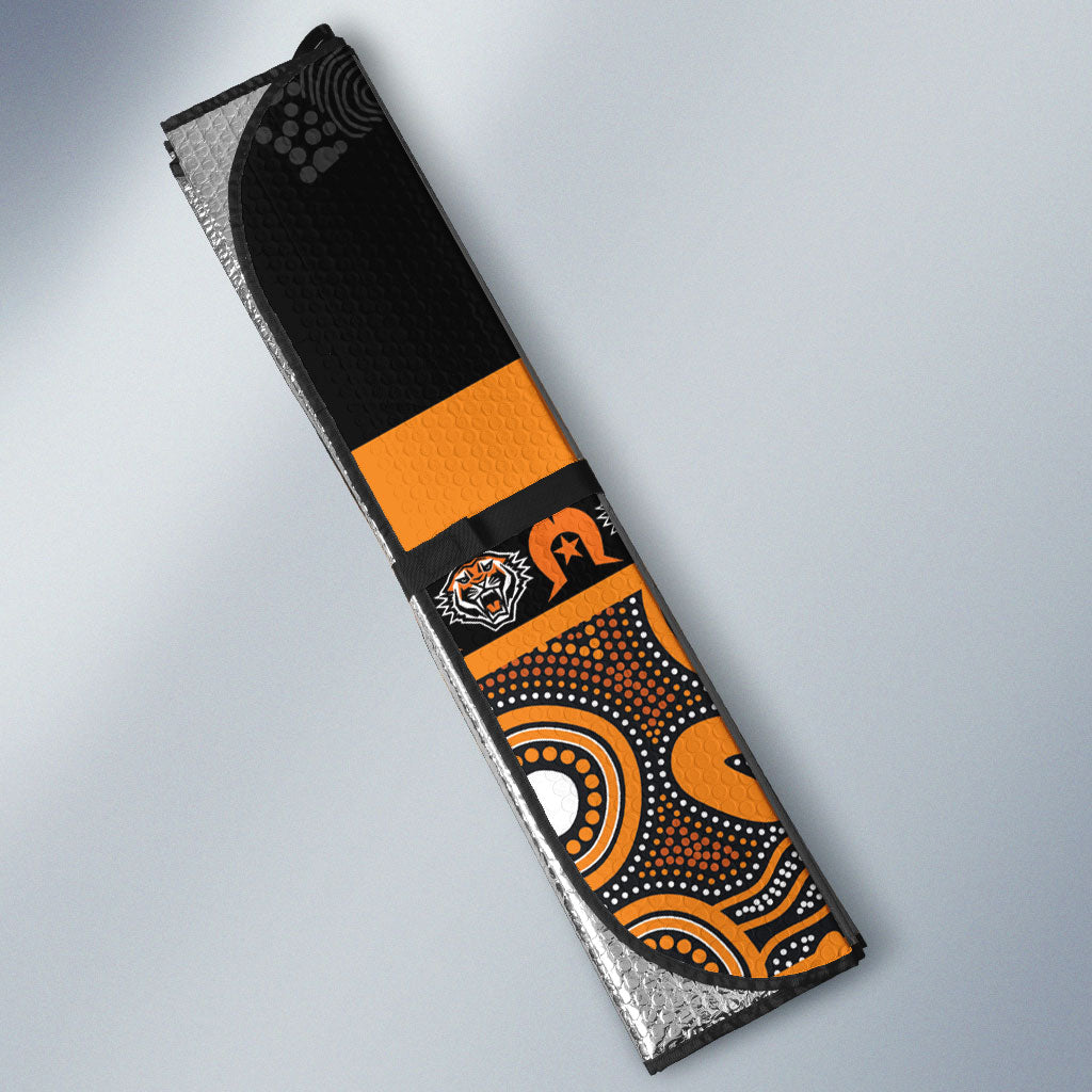 Tigers NAIDOC Week Auto Sun Shade Aboriginal Torres Strait Islanders Vibe