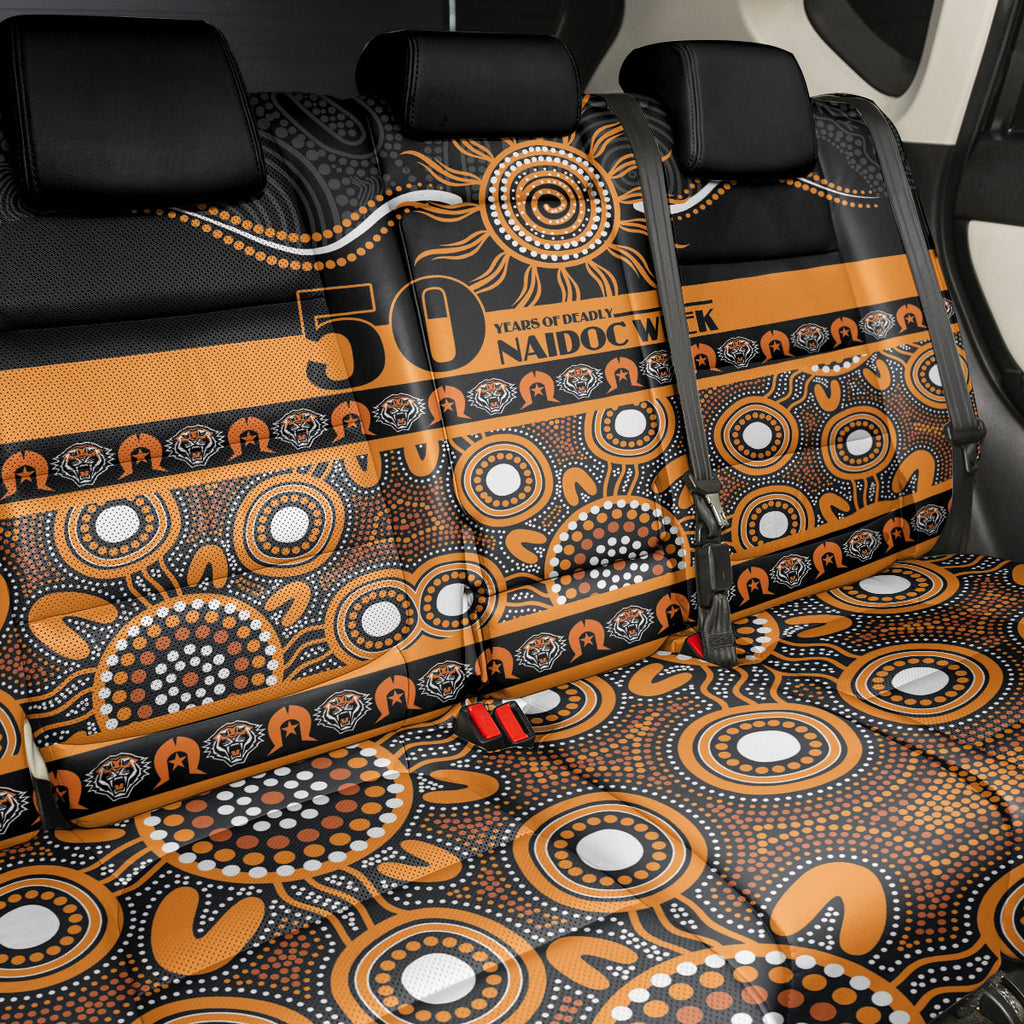 Tigers NAIDOC Week Back Car Seat Cover Aboriginal Torres Strait Islanders Vibe