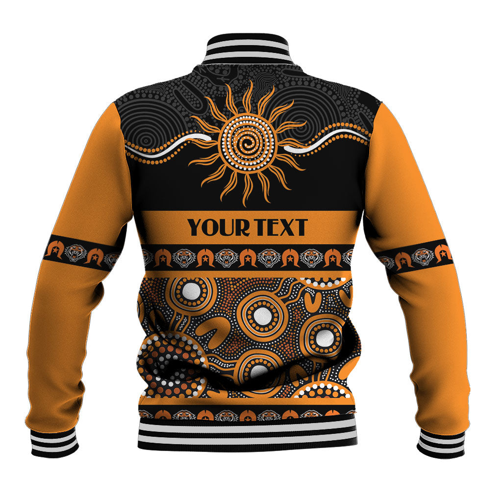 Tigers NAIDOC Week Personalised Baseball Jacket Aboriginal Torres Strait Islanders Vibe