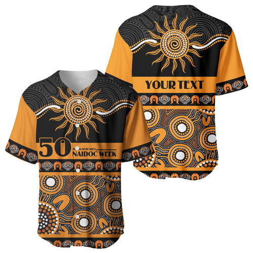 Tigers NAIDOC Week Personalised Baseball Jersey Aboriginal Torres Strait Islanders Vibe