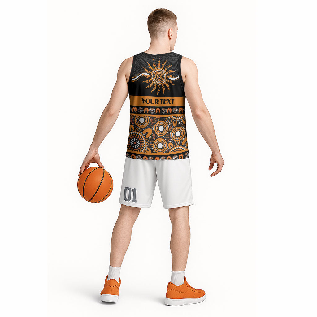 Tigers NAIDOC Week Personalised Basketball Jersey Aboriginal Torres Strait Islanders Vibe