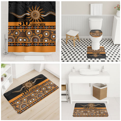 Tigers NAIDOC Week Bathroom Set Aboriginal Torres Strait Islanders Vibe