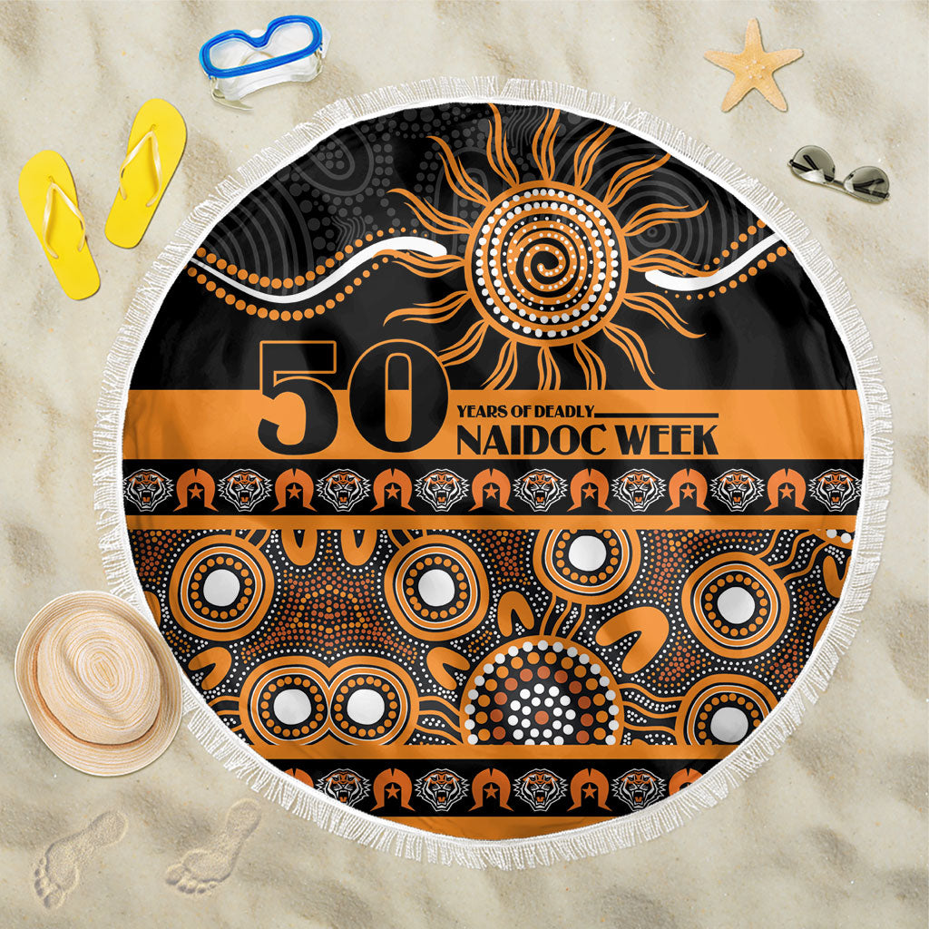 Tigers NAIDOC Week Beach Blanket Aboriginal Torres Strait Islanders Vibe