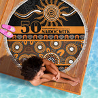 Tigers NAIDOC Week Beach Blanket Aboriginal Torres Strait Islanders Vibe