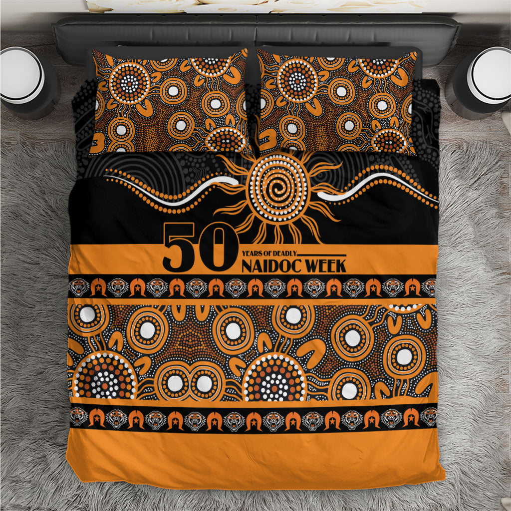 Tigers NAIDOC Week Bedding Set Aboriginal Torres Strait Islanders Vibe