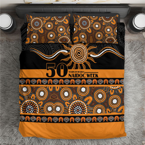 Tigers NAIDOC Week Bedding Set Aboriginal Torres Strait Islanders Vibe