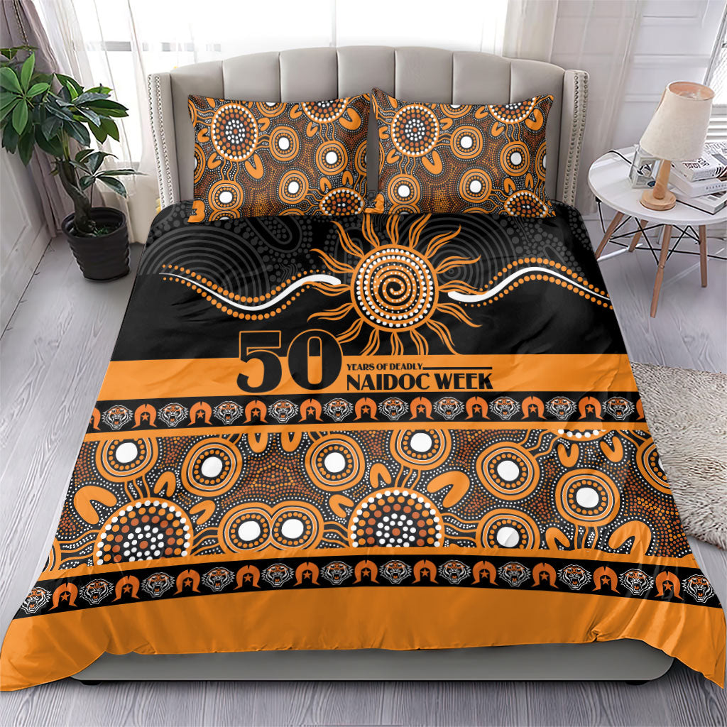 Tigers NAIDOC Week Bedding Set Aboriginal Torres Strait Islanders Vibe
