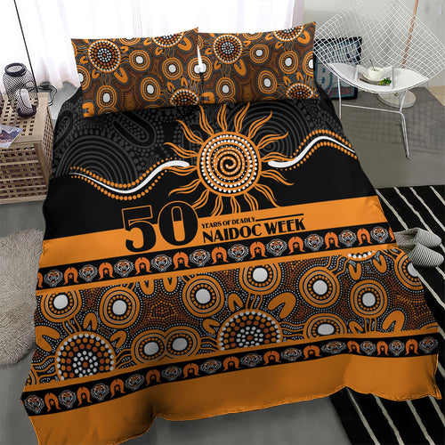 Tigers NAIDOC Week Bedding Set Aboriginal Torres Strait Islanders Vibe