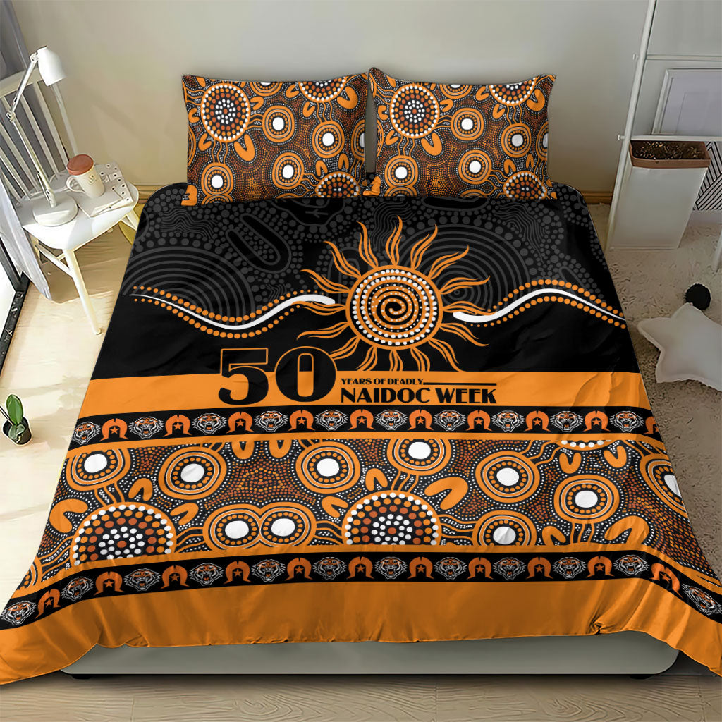 Tigers NAIDOC Week Bedding Set Aboriginal Torres Strait Islanders Vibe