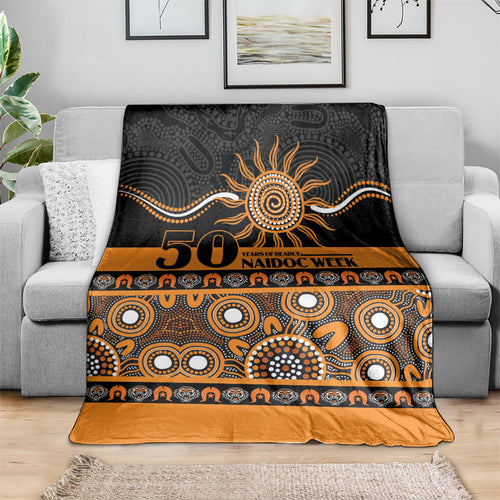 Tigers NAIDOC Week Blanket Aboriginal Torres Strait Islanders Vibe