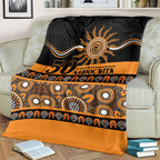 Tigers NAIDOC Week Blanket Aboriginal Torres Strait Islanders Vibe