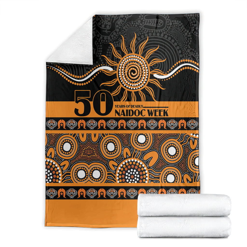 Tigers NAIDOC Week Blanket Aboriginal Torres Strait Islanders Vibe