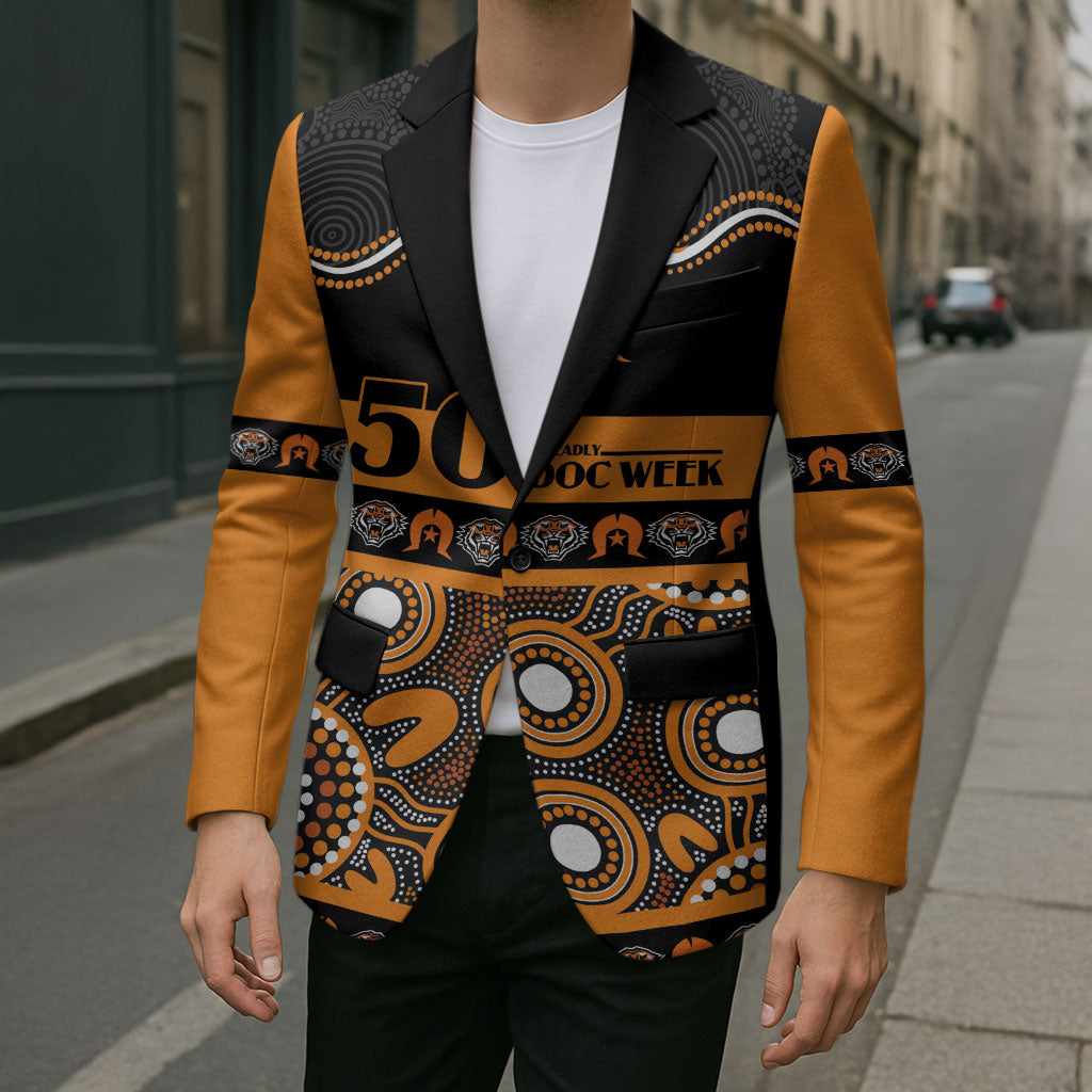 Tigers NAIDOC Week Personalised Blazer Aboriginal Torres Strait Islanders Vibe