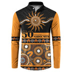 Tigers NAIDOC Week Personalised Button Sweatshirt Aboriginal Torres Strait Islanders Vibe