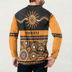 Tigers NAIDOC Week Personalised Button Sweatshirt Aboriginal Torres Strait Islanders Vibe