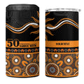 Tigers NAIDOC Week Personalised 4 in 1 Can Cooler Tumbler Aboriginal Torres Strait Islanders Vibe