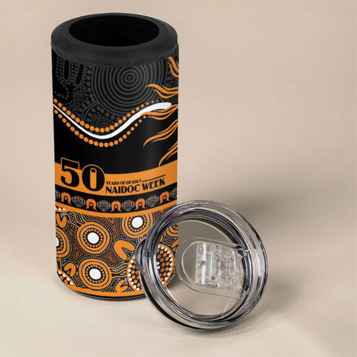 Tigers NAIDOC Week Personalised 4 in 1 Can Cooler Tumbler Aboriginal Torres Strait Islanders Vibe