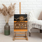 Tigers NAIDOC Week Canvas Wall Art Aboriginal Torres Strait Islanders Vibe