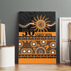 Tigers NAIDOC Week Canvas Wall Art Aboriginal Torres Strait Islanders Vibe