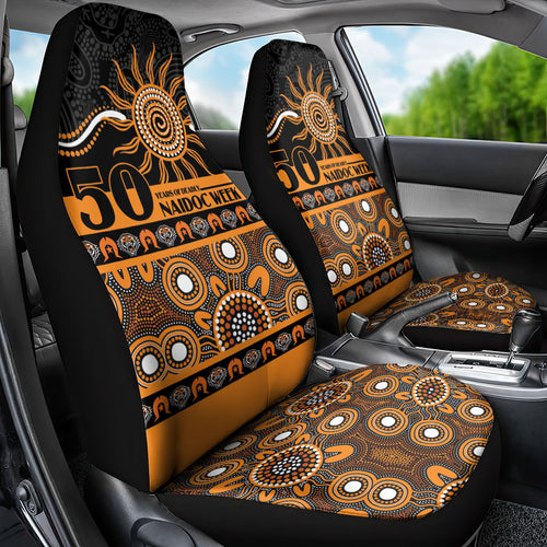 Tigers NAIDOC Week Car Seat Cover Aboriginal Torres Strait Islanders Vibe