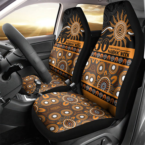 Tigers NAIDOC Week Car Seat Cover Aboriginal Torres Strait Islanders Vibe