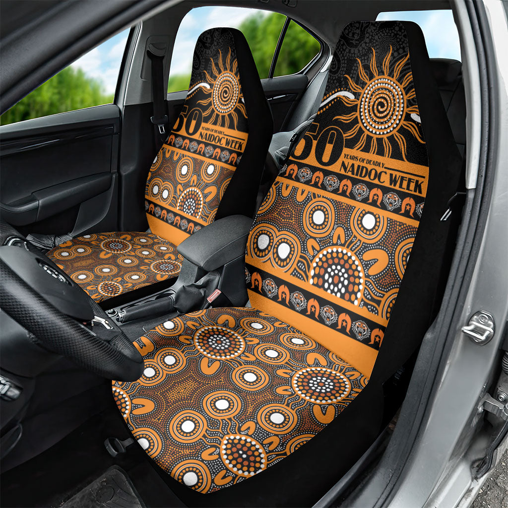 Tigers NAIDOC Week Car Seat Cover Aboriginal Torres Strait Islanders Vibe