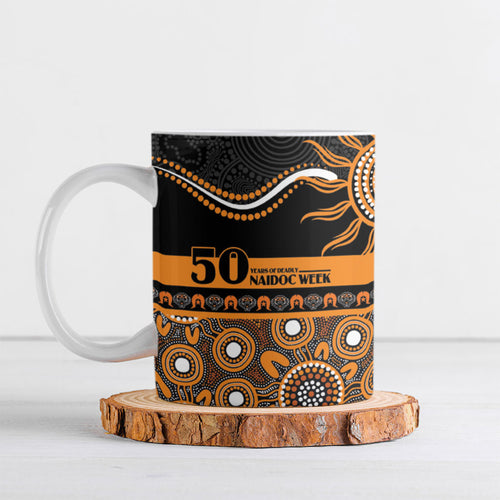 Tigers NAIDOC Week Personalised Ceramic Mug Aboriginal Torres Strait Islanders Vibe