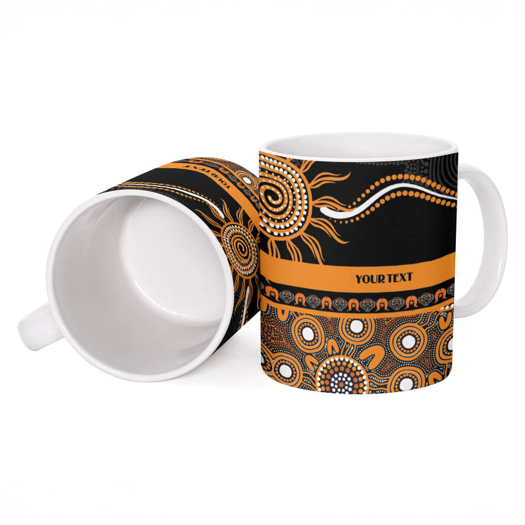 Tigers NAIDOC Week Personalised Ceramic Mug Aboriginal Torres Strait Islanders Vibe