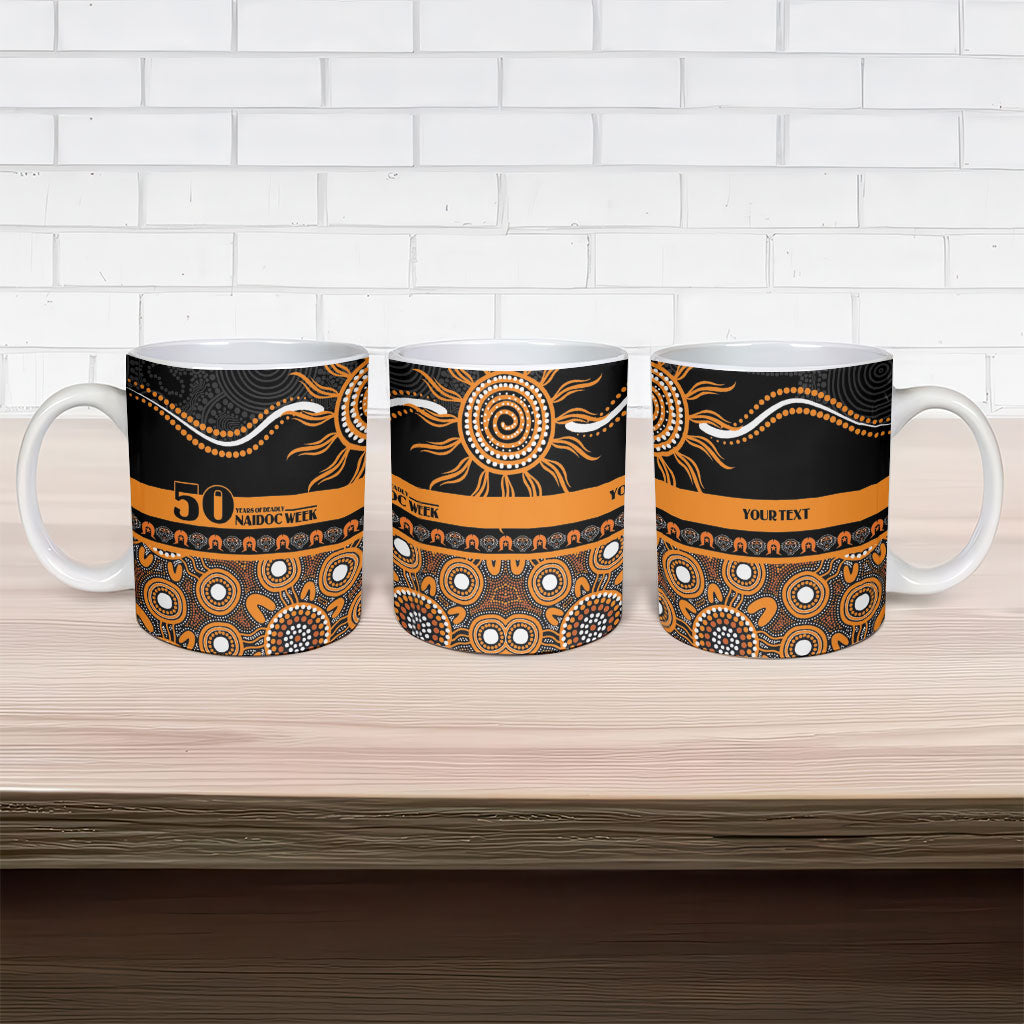 Tigers NAIDOC Week Personalised Ceramic Mug Aboriginal Torres Strait Islanders Vibe