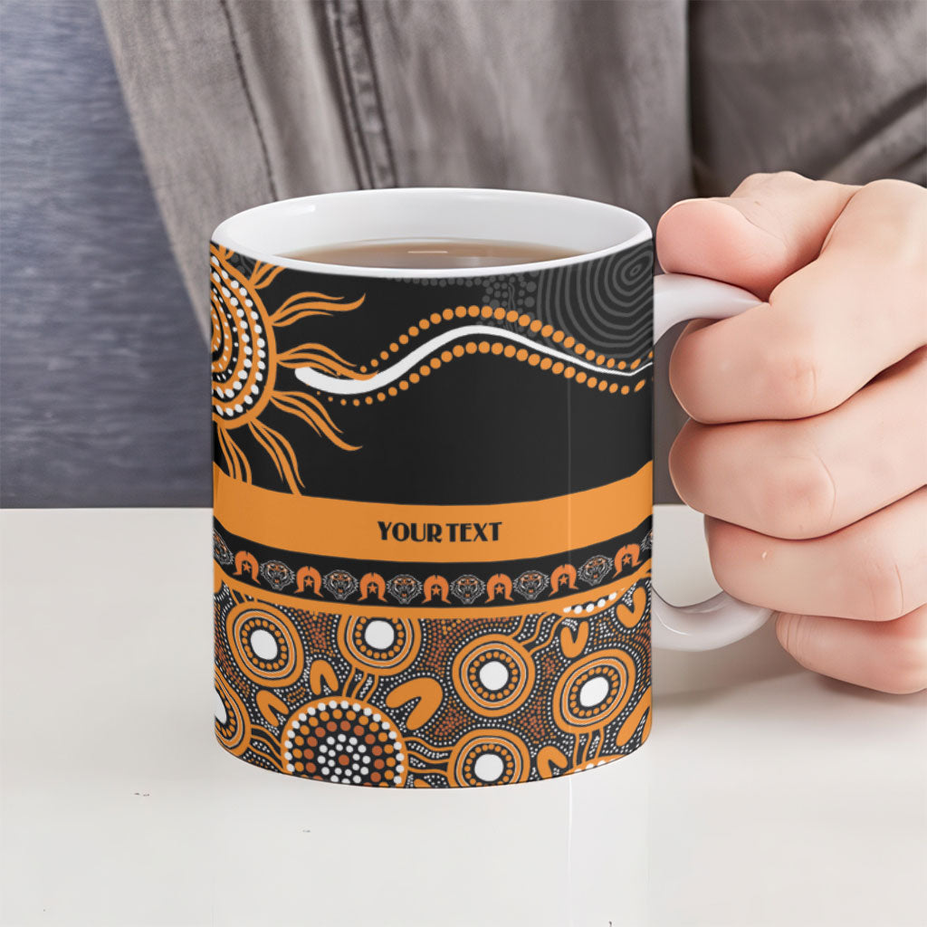 Tigers NAIDOC Week Personalised Ceramic Mug Aboriginal Torres Strait Islanders Vibe