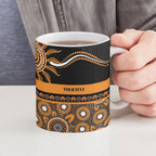 Tigers NAIDOC Week Personalised Ceramic Mug Aboriginal Torres Strait Islanders Vibe