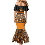 Tigers NAIDOC Week Personalised Family Matching Mermaid Dress and Hawaiian Shirt Aboriginal Torres Strait Islanders Vibe