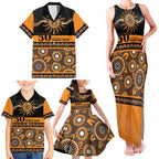 Tigers NAIDOC Week Personalised Family Matching Tank Maxi Dress and Hawaiian Shirt Aboriginal Torres Strait Islanders Vibe