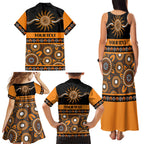 Tigers NAIDOC Week Personalised Family Matching Tank Maxi Dress and Hawaiian Shirt Aboriginal Torres Strait Islanders Vibe