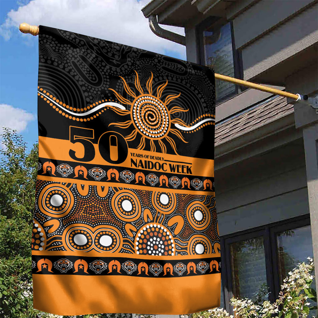Tigers NAIDOC Week Garden Flag Aboriginal Torres Strait Islanders Vibe